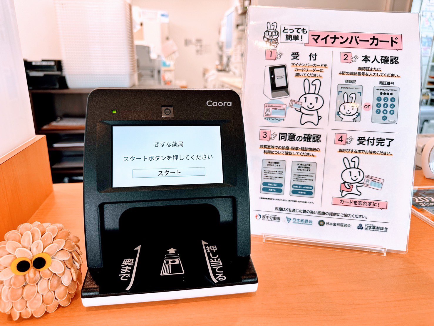 きずな薬局 マイナ受付